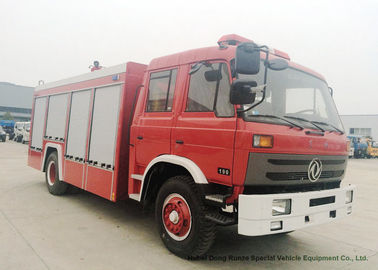 Rescue Fire Truck With Fire Engine 5500Liters Water , Fire Brigade Vehicle supplier