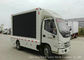 FOTON 4X2 Outdoor LED Display Advertising Truck P6 / P8 / P10 / P12 Available supplier