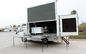 Moving LED Display Advertising Truck With Stage Lifting System For Outdoor Showing supplier