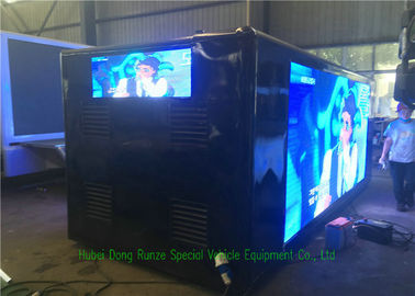 Waterproof LED Lighted Box LED Video Display Screen For Mobile LED Truck supplier