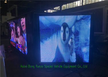 Waterproof LED Lighted Box LED Video Display Screen For Mobile LED Truck supplier