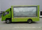 Mobile LED Display Truck With 3 Side Scrolling Light Box , LED Advertising Van supplier