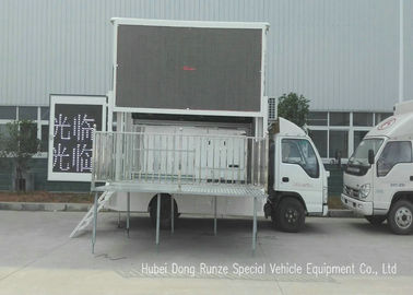 ISUZU Mobile LED Billboard Truck With Scrolling Light Box For Sales Promotion AD supplier