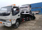 JAC Tilt Deck Flat Bed Recovery Truck , Rollback Light Duty Wrecker supplier