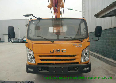 JMC Knuckle Boom Truck Mounted Aerial Work Platform , 18 Meter Bucket Lift Truck supplier