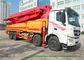 Beiben V3 35m -51m Mini Concrete Pump Truck , Truck Mounted Concrete Pump supplier