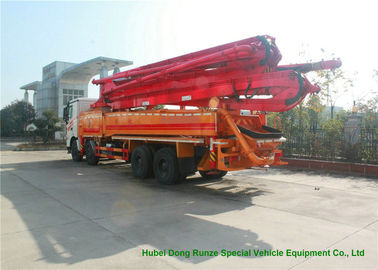 Beiben V3 35m -51m Mini Concrete Pump Truck , Truck Mounted Concrete Pump supplier