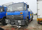 Stainless Steel Liquid Tank Truck / Water Tanker Truck With High Pressure Jetting Pump supplier