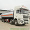 SHACMAN 10 Wheeler Heavy Oil Tanker Truck , Gasoline Delivery Truck 30000 Liters supplier