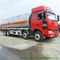 FAW 8X4 Aluminum Road Liquid Tank Truck For Fuel Transportation 30000L supplier