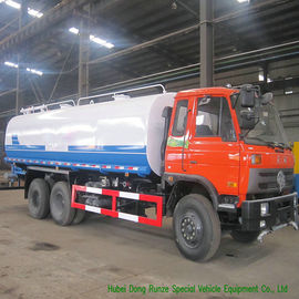 22000L Stainless Steel Clean Drinking Water Truck With  Water  Pump Sprinkler For  Water Delivery and Spray LHD/RHD supplier