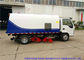 ISUZU 600P Airport Runway Street Sweeper Vehicle With Cleaning Brushes Water Spraying supplier