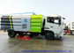 Vacuum Road Sweeping Vehicles With Cleaning Brushes Water Spraying High Performance supplier