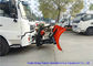 Multifunction Street Washing Truck With Hydraulic Scissor Manlift / Shovel Brushes supplier