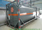PE Lined Steel ISO Tank Container For Sodium Hypochlorite / Hydrochloric Acid supplier