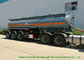 Heavy Duty Chemical Tank Trailers For 30 - 45MT Sodium Hydroxide Transportation supplier
