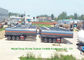 Hydrochloric Acid Tanker Semi Trailer , Chemical Road Tankers Custom Material supplier