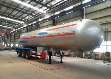 Tri Axles Tank Semi Trailer For 40000L- 48000L Liquid Ammonia Transport supplier