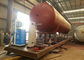 50000L LPG Gas Tank Skid Mounted , Propane Gas Tank For Mobile Gas Refilling supplier