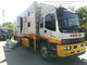 ISUZU Outdoor Mobile Camping Truck With Living Room supplier