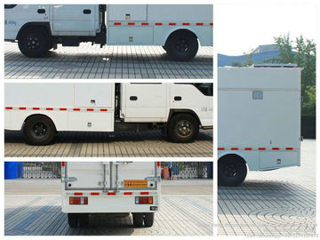 ISUZU Caravan Outdoor Mobile Camping Truck With Living Room for 5-6 men top replacement air fan and  solar panel supplier