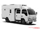 ISUZU Caravan Outdoor Mobile Camping Truck With Living Room for 5-6 men top replacement air fan and  solar panel supplier