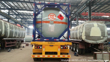 30ft Mobile LPG Gas Tank Container Gas Filling Station 30000L  LPG Gas Refilling Skid Plant Station supplier