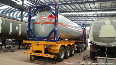 30ft Mobile LPG Gas Tank Container Gas Filling Station 30000L  LPG Gas Refilling Skid Plant Station supplier