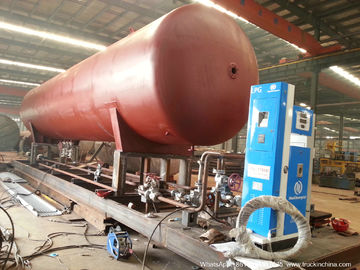 30ft Mobile LPG Gas Tank Container Gas Filling Station 30000L  LPG Gas Refilling Skid Plant Station supplier