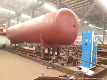 30ft Mobile LPG Gas Tank Container Gas Filling Station 30000L  LPG Gas Refilling Skid Plant Station supplier