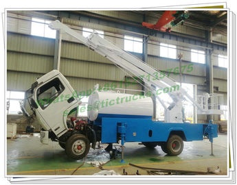 Truck Mounted 16m Aerial Work Platforms woith Water tanker High Performance Whtsp:+8615271357675 supplier