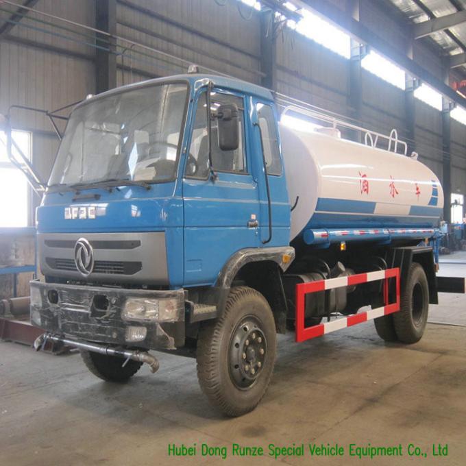 10 Ton Stainless Steel Clean Drinking Water Tank Truck With Water Pump